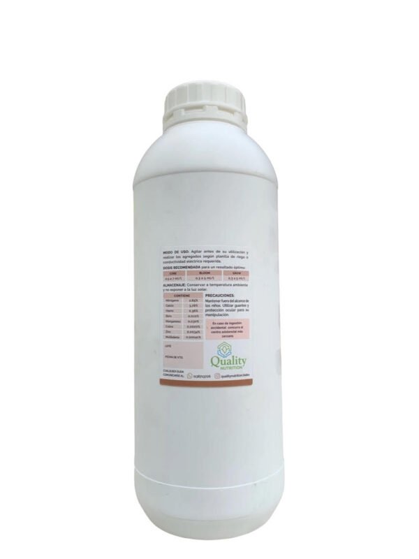 Nutrientes Hidroponia Quality Nutrition 1l Core - Imagen 2