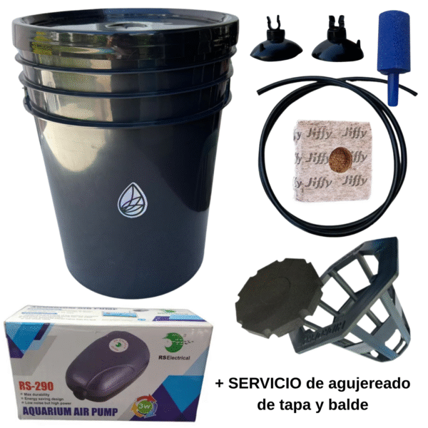 Kit dwc 20l barato Hidroponia Natural