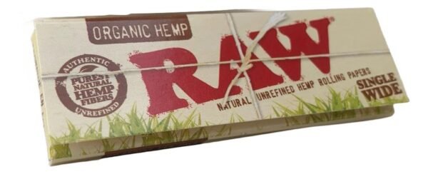Seda Raw Organic Hemp70mm papel para armar - Imagen 2
