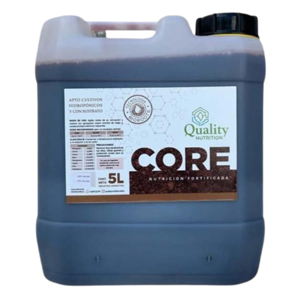 Nutrientes Core 5l Hidroponia Quality Nutrition