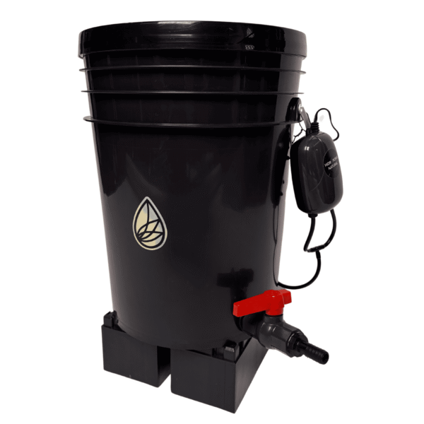 sistema hidroponico DWC 20l EasyDrain Desagote total