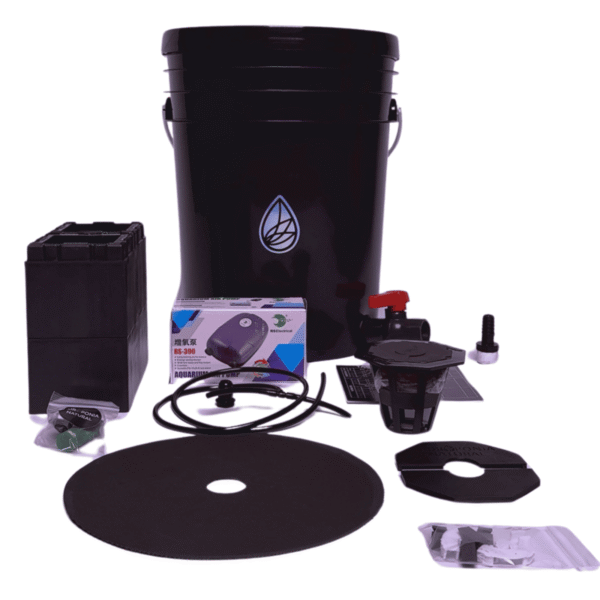 sistema hidroponico DWC 20l EasyDrain Desagote total
