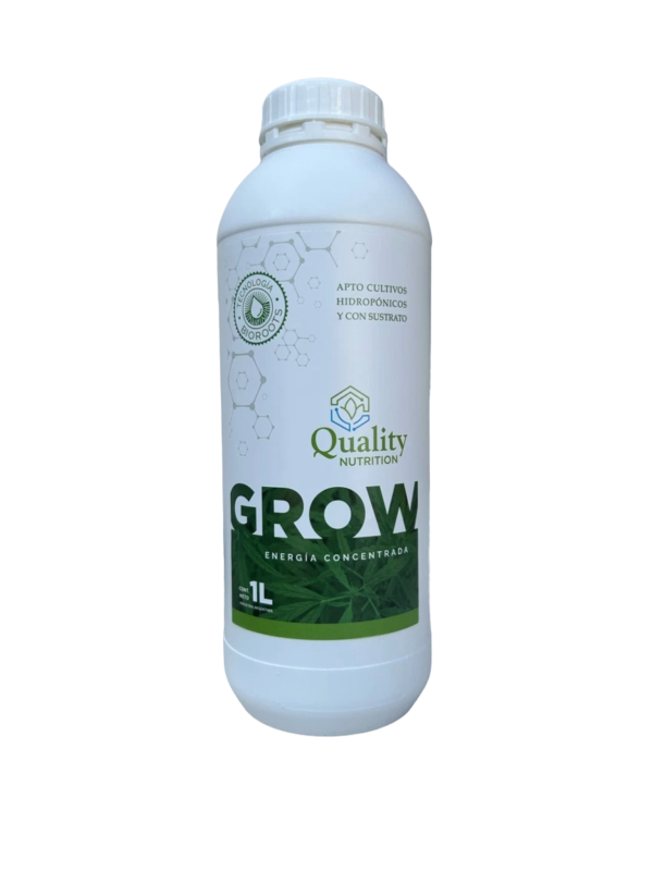 Nutriente Hidroponia Quality Nutrition Grow 1L - Imagen 2