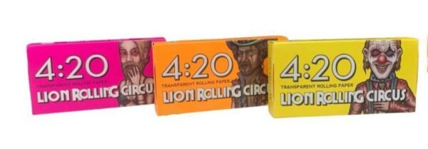 420 celulosas Lion Rolling Circus Sedas - Imagen 4