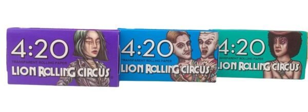 420 celulosas Lion Rolling Circus Sedas - Imagen 3