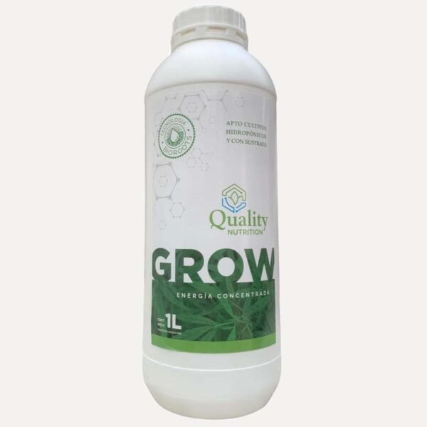 Nutriente Hidroponia Quality Nutrition Grow 1L