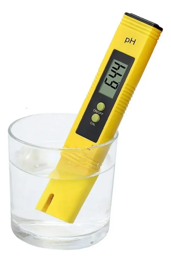 Medidor de pH digital barato amarillo economico