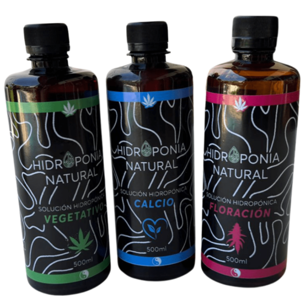Kit fertilizante simplificado de Hidroponia Natural