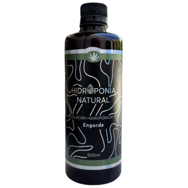 Solución Hidropónica Engorde Línea Profesional 500ml