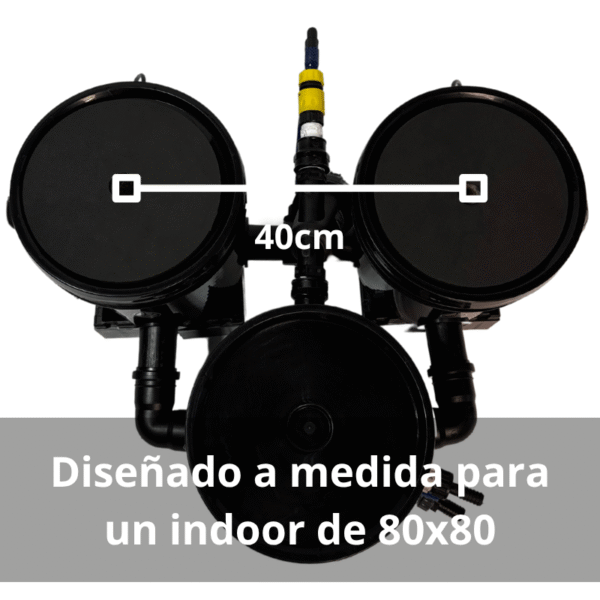 Sistema hidroponico RDWC 2.1 10l