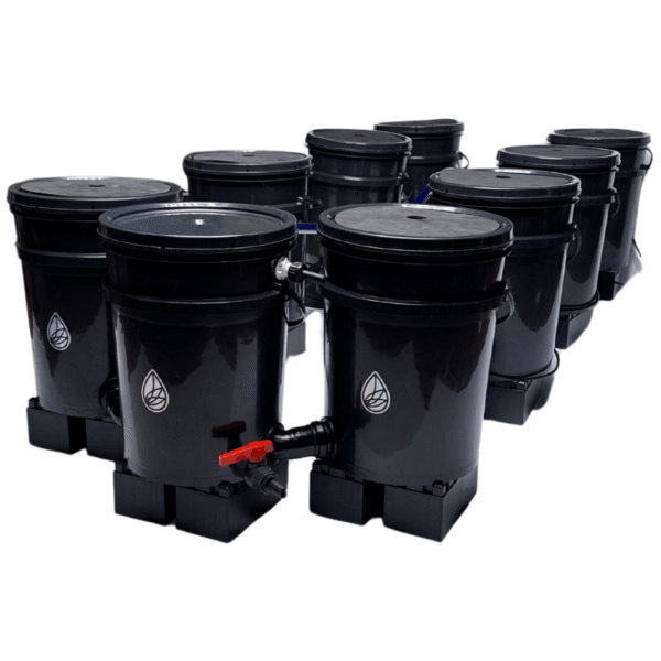 Sistema de hidroponia RDWC 8.1 20l 120x240 cm