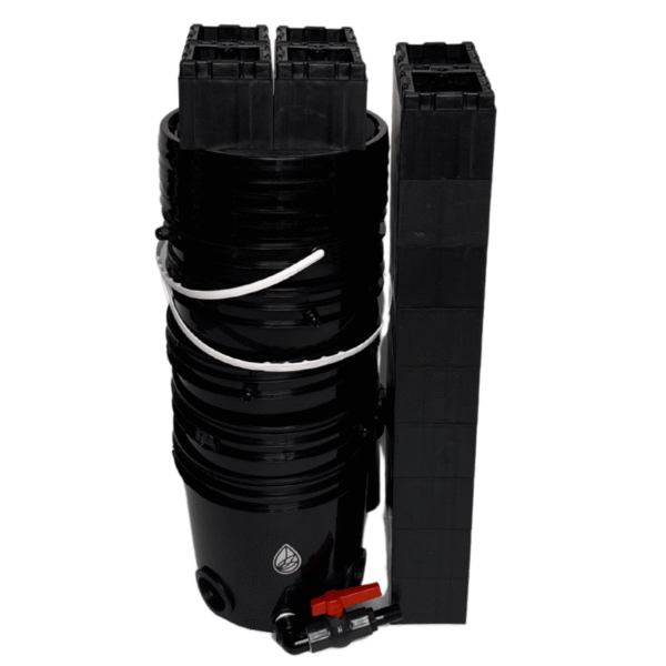Sistema de hidroponia RDWC 4.1 10l 100x100 cmSistema de hidroponia RDWC 4.1 10l 100x100 cm