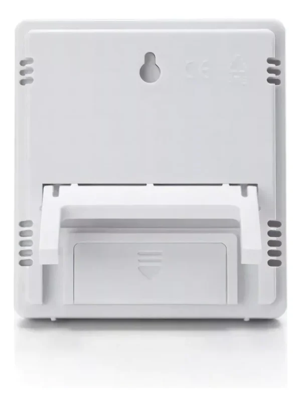Termohigrometro digital Medidor De Temperatura y Humedad Reloj Htc-1