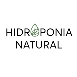 Logo Hidroponia Natural con fondo blanco imagen cuadrada