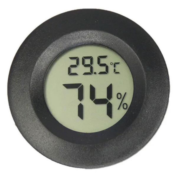 Termohigrometro Digital Termometro Ambiental Higrómetro moneda