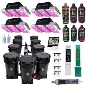 Kit de Cultivo 120x240cm Hidropónico Completo Ecónomico