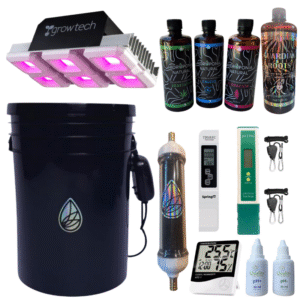 Kit de Cultivo 80x80cm Hidropónico Completo Ecónomico