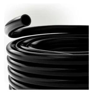 1 Metro De Manguera Negra de 1/2" Flexible